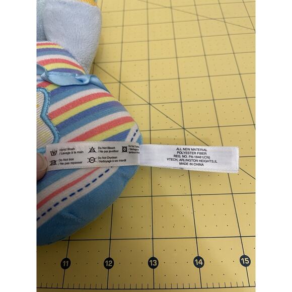 Glowing Lullabies Elephant V Tech Music Nature Sound Talks Colors Plush Baby Toy - Picture 5 of 8